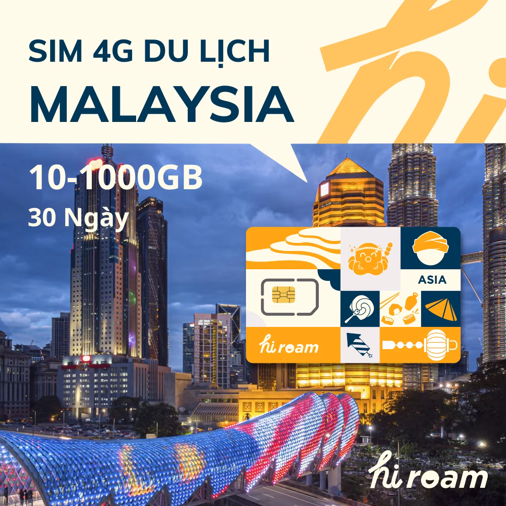Sim Du Lịch Malaysia - Nghe gọi