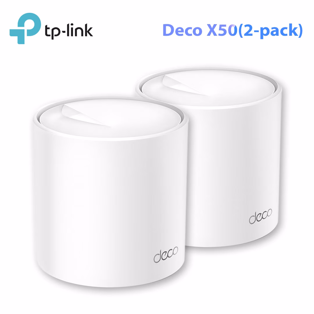 Bộ Phát Wifi Mesh TP-Link Deco X50 (3-Pack)Chuẩn WiFi 6 AX3000