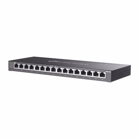 Switch Managed L2+ JetStream TP-Link TL-SG2016P | 8 Port RJ45 1G | 8 Port PoE+