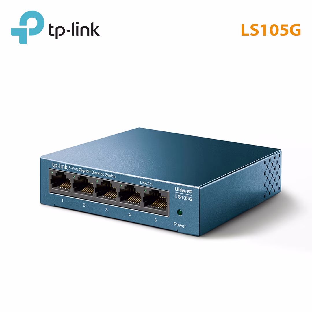 Switch TP-Link LS105G | 5 Cổng Gigabit Unmanaged, Kết Nối Nhanh Chóng