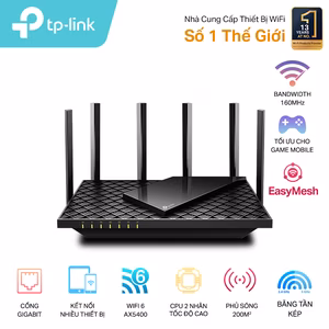 Archer AX73 - Router Wi-Fi 6 Băng Tần Kép AX5400 Hiệu Suất Cao
