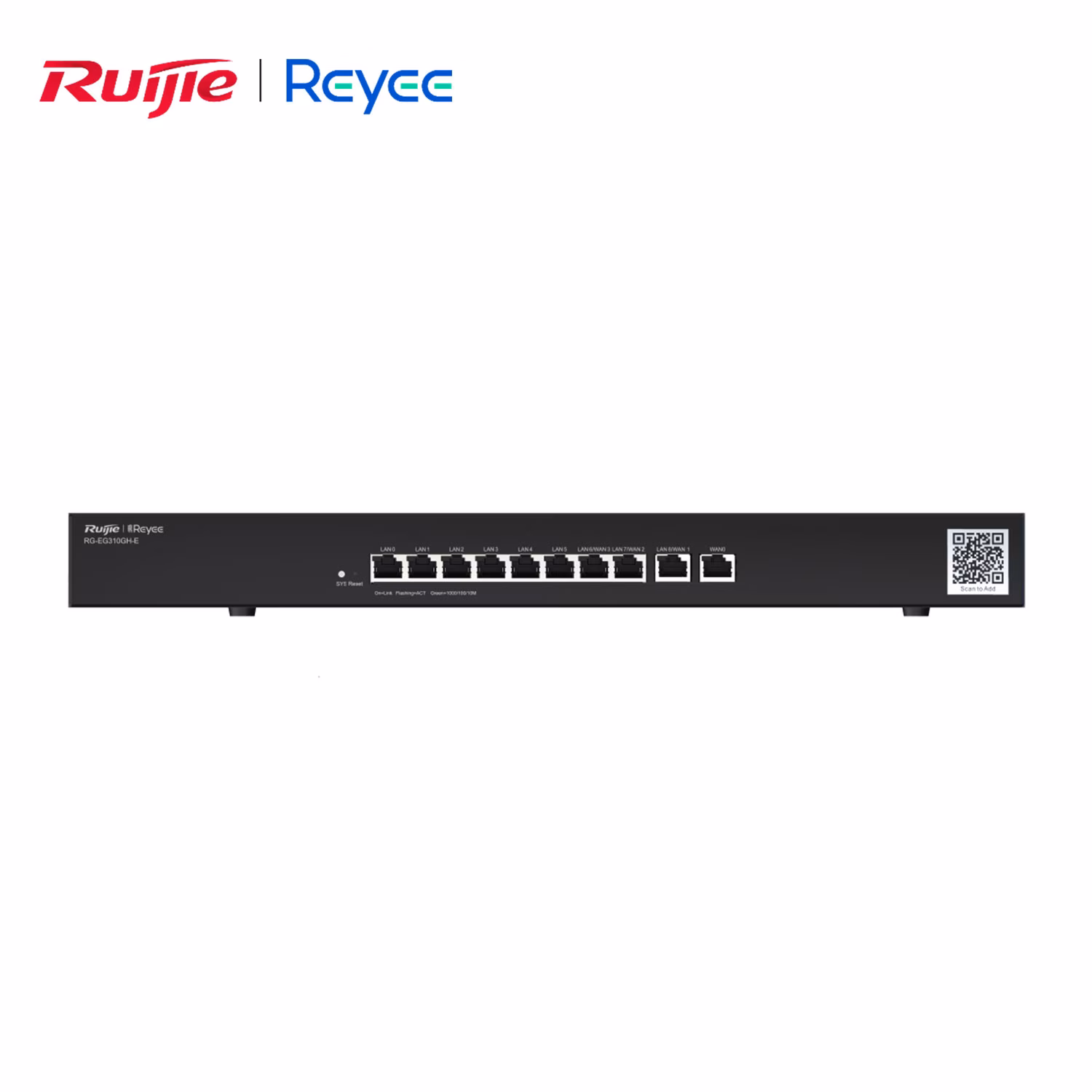 Router Ruijie Reyee RG-EG310GH-E - Cân Bằng Tải 4 WAN - Chịu Tải 300 User