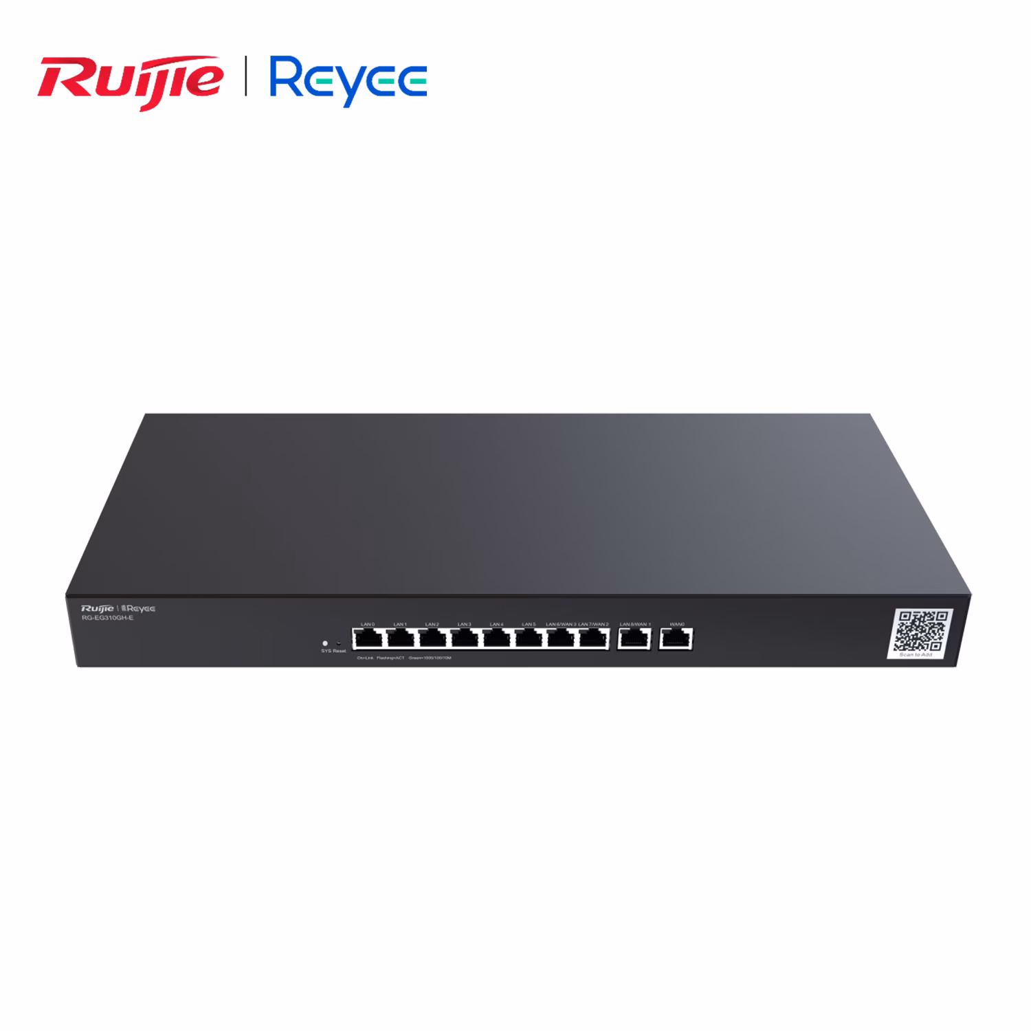 Router Ruijie Reyee RG-EG310GH-E - Cân Bằng Tải 4 WAN - Chịu Tải 300 User