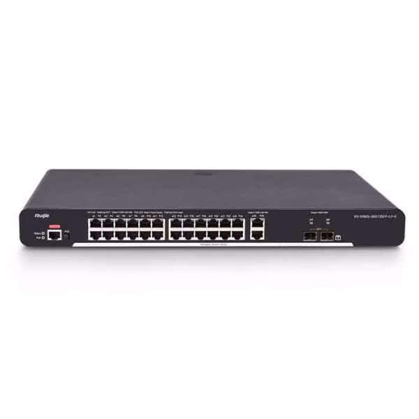 Switch 9 Cổng PoE+ Ruijie XS-S1920-9GT1SFP-P-E | Công Suất 125W | Hiệu Suất Cao