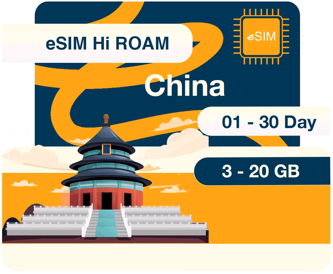 eSIM Trung Quốc, Hong Kong, Macao - Chạy được Tiktok