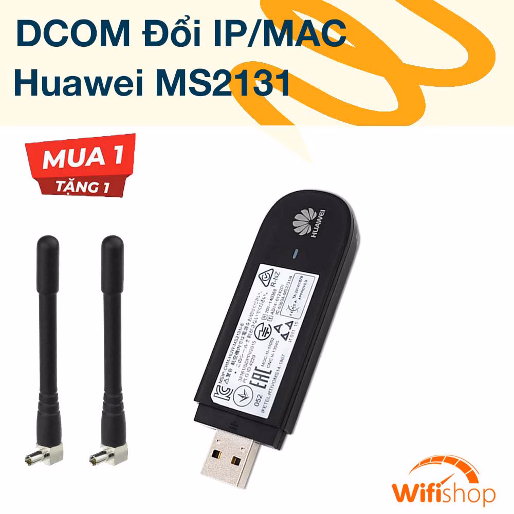 USB 3G Dcom Huawei  MS2131 Tốc độ 21.6Mbps