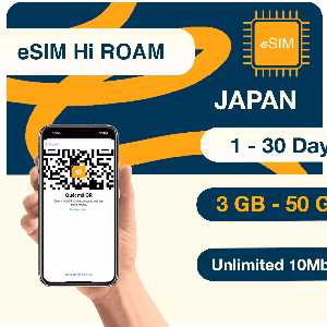 eSIM 5G du lịch Nhật Bản (Rakuten Mobile)