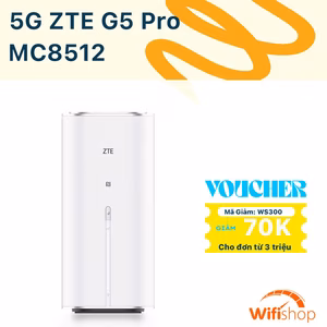 Bộ Phát Wifi 5G ZTE G5 Pro MC8512 Wifi 7 tốc độ 7200Mbps