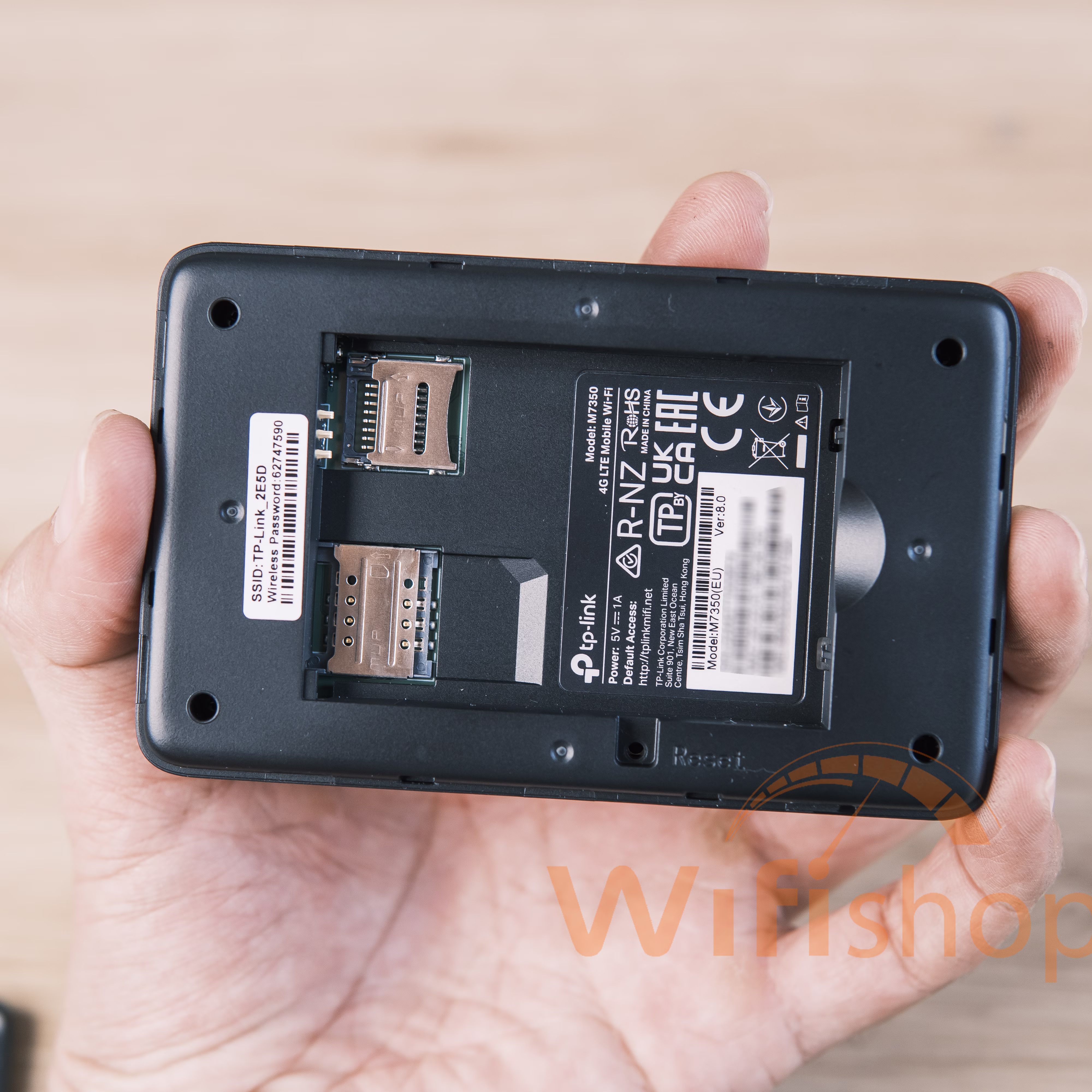 Cục Phát WiFi TPLink M7350 Tốc độ 150Mbps, kết nối 10 thiết bị