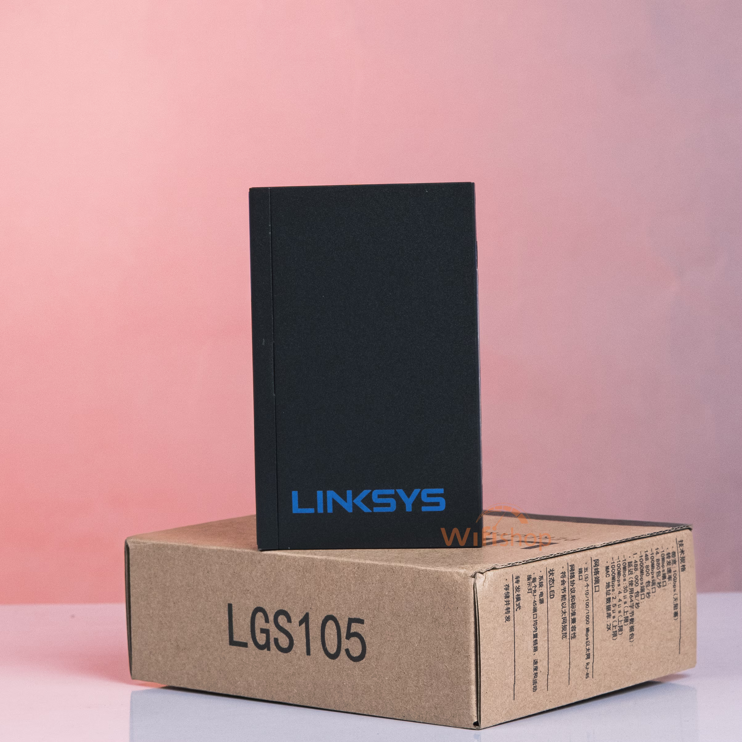 Switch Linksys LGS105 5-Port Vỏ Thép