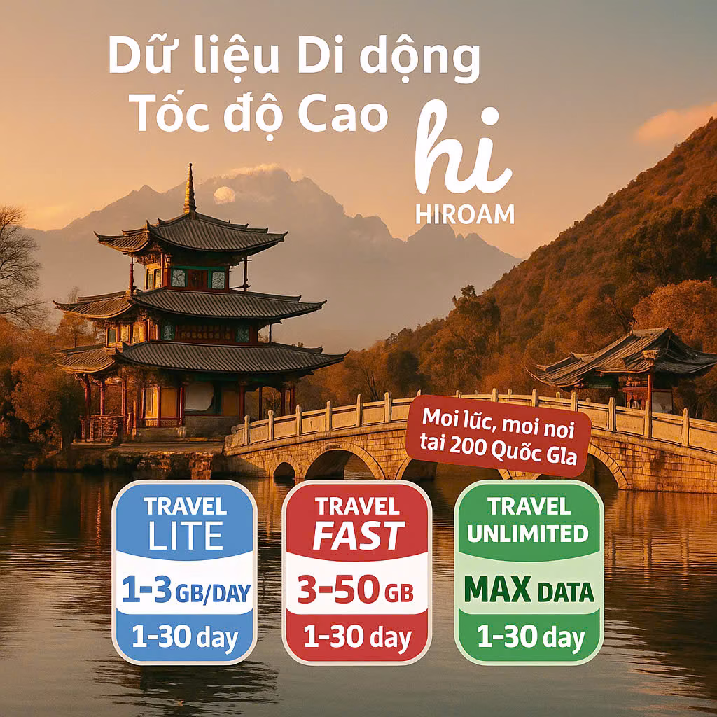 Sim Du Lịch Trung QuốcHong Kong Maocao - Chạy được Tiktok