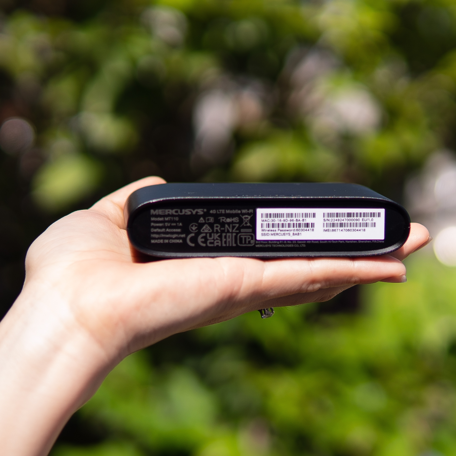 Bộ Phát Wifi 4G Mercusys MT110, Tốc độ 150Mbps - Hàng Chính Hãng