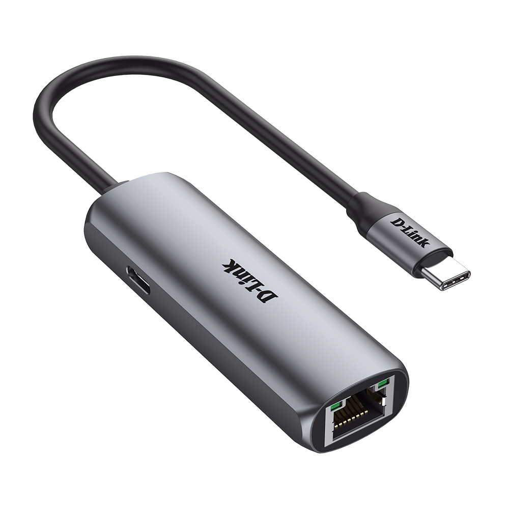 Cáp chuyển Type C sang cổng mạng LAN RJ45 1Gbps - DLink DUB-E135
