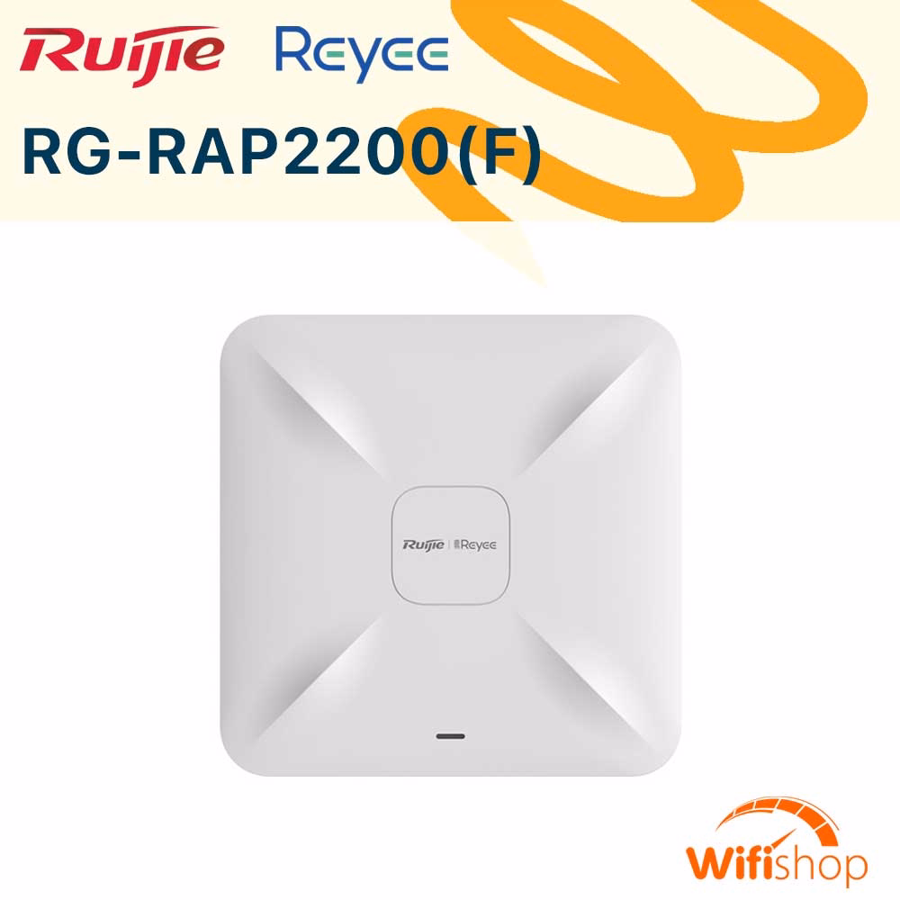 Bộ Phát WiFi Ruijie RG-RAP2200(F) - Tốc Độ 1267Mbps