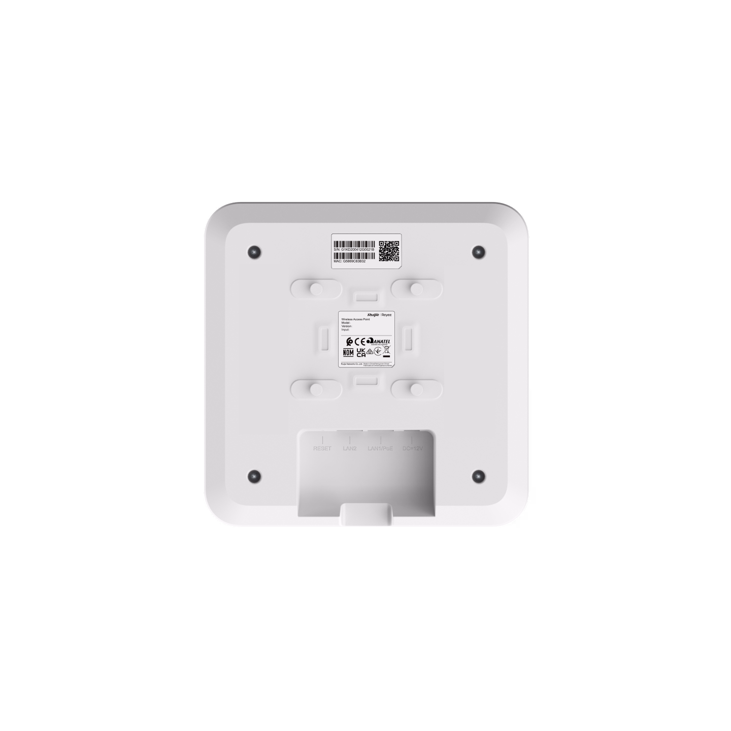 Bộ Phát WiFi Ruijie RG-RAP2200(F) - Tốc Độ 1267Mbps