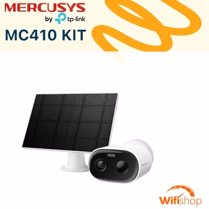 Camera Năng Lượng Mặt Trời Mercusys MC410 KIT (3MP)
