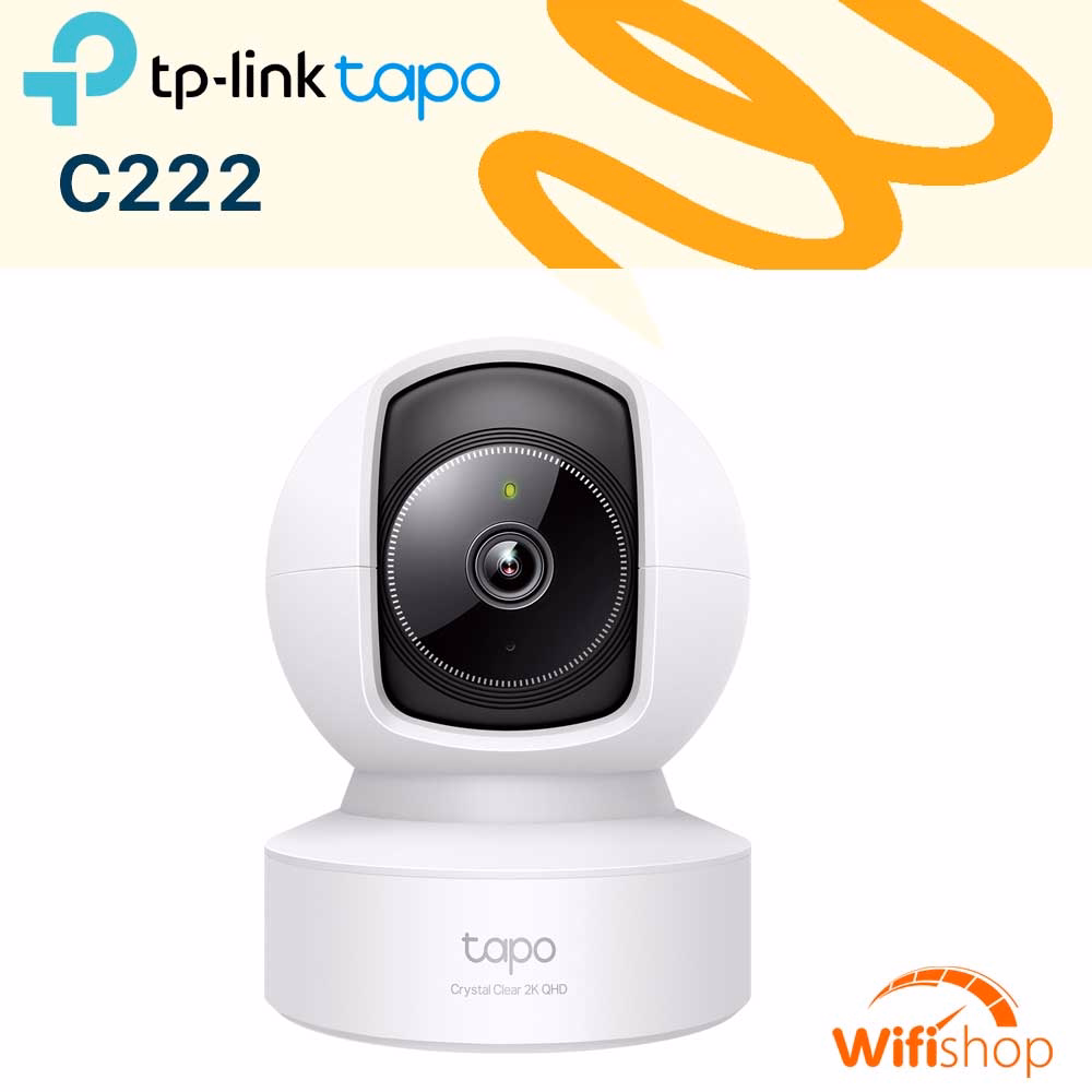Camera WiFi Trong Nhà TP-Link Tapo C222 (3.68MP) 2K QHD (2560x1440)