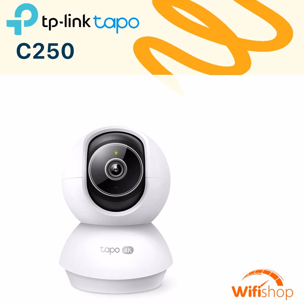 Camera WiFi Trong Nhà TP-Link Tapo C250 (8MP) 4K (3840×2160)