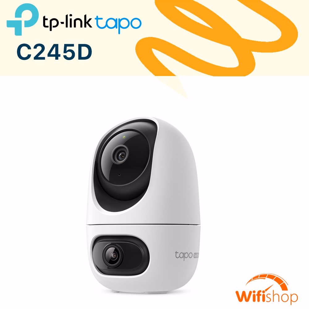 Camera WiFi Trong Nhà TP-Link Tapo C245D (3MP) 2K (2304×1296) & 2K (2304×1296)