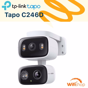 Camera WiFi Trong Nhà & Ngoài Trời TP-Link Tapo C246D (3MP) 2K (2304×1296) & 2K (2304×1296)