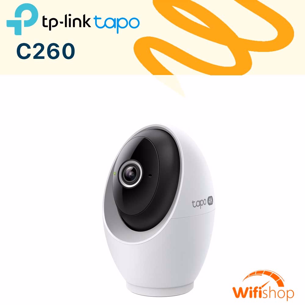 Camera WiFi Trong Nhà TP-Link Tapo C260 (8MP) 4K (3840×2160)