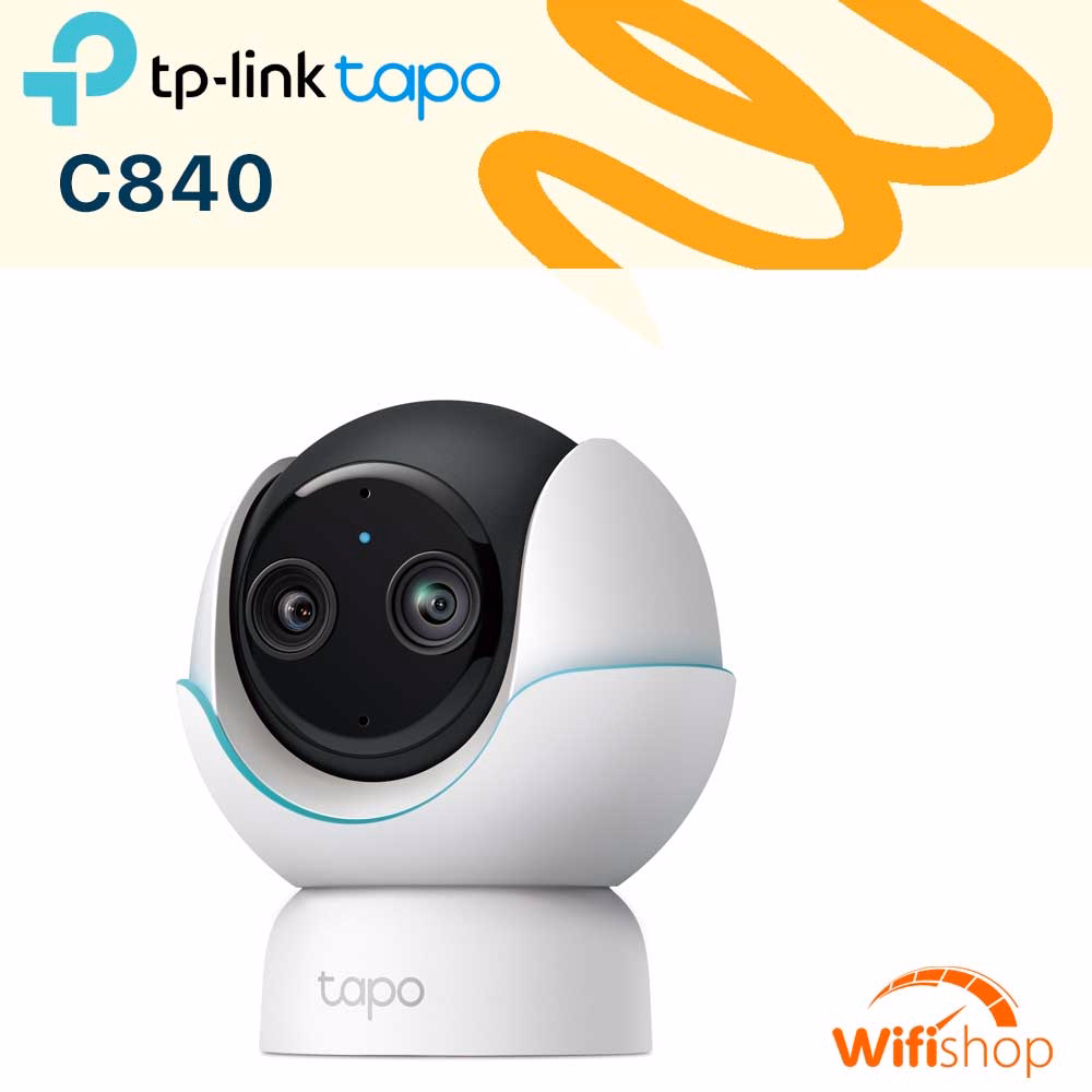 Camera Thông Minh Cho Bé TP-Link Tapo C840 (3.7MP) 2K QHD (2560x1440) & (2MP) 1080p (1920×1080)