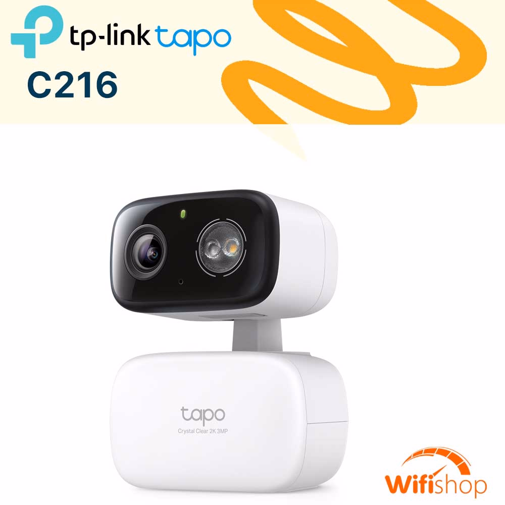 Camera WiFi Trong Nhà & Ngoài Trời TP-Link Tapo C216 (3MP) 2K (2304x1296)