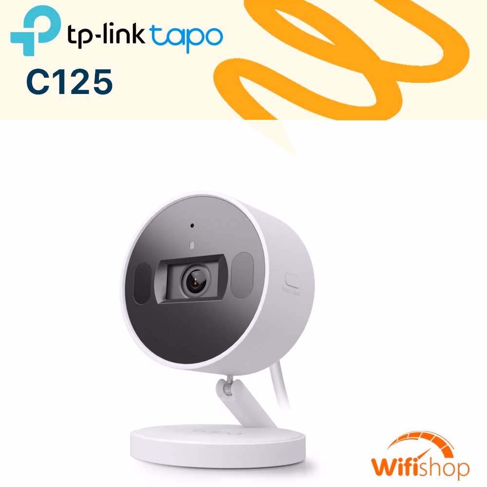 Camera WiFi Trong Nhà & Ngoài Trời TP-Link Tapo C125 (3MP) 2K QHD (2560x1440)