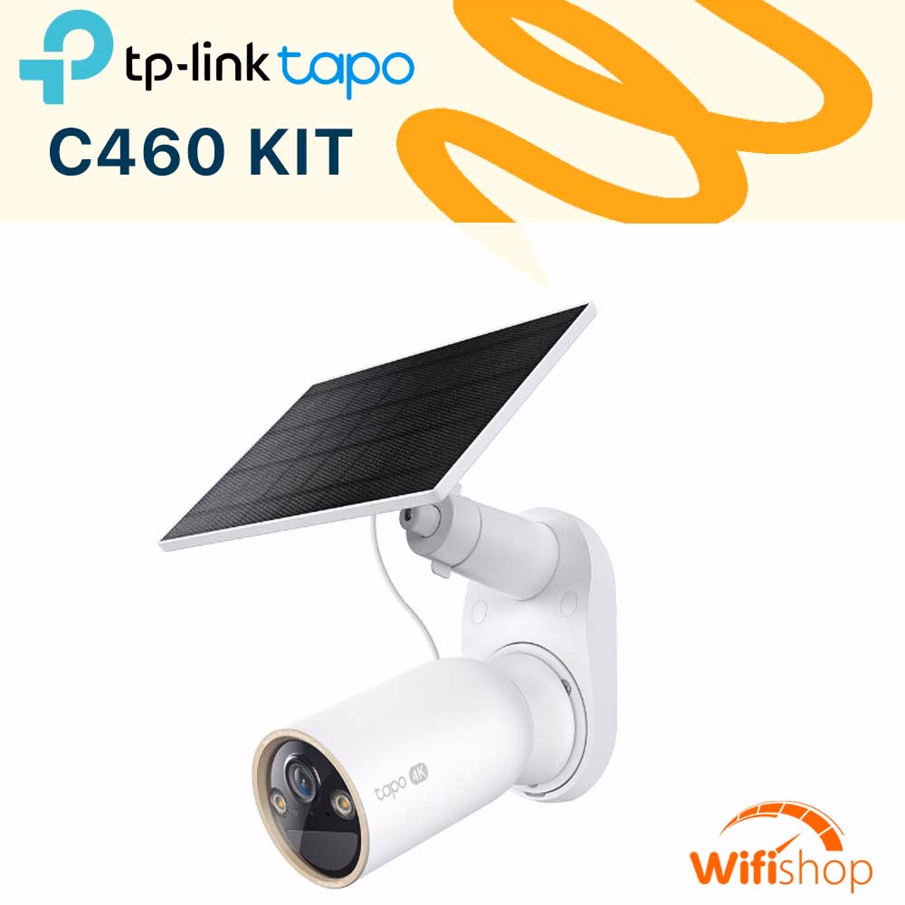 Camera Năng Lượng Mặt Trời TP-Link Tapo C460 KIT (8.3MP) 4K UHD (3840x2160)