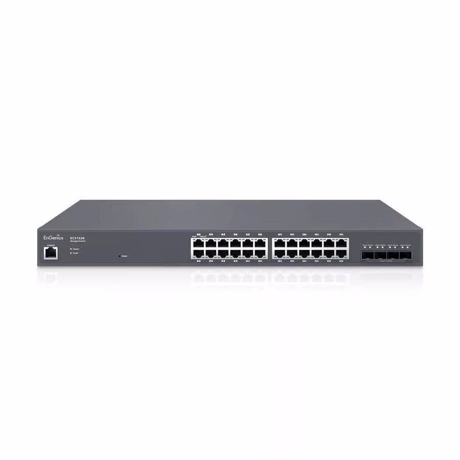 Switch EnGenius ECS1528T Cloud Managed 24 Port 1Gb