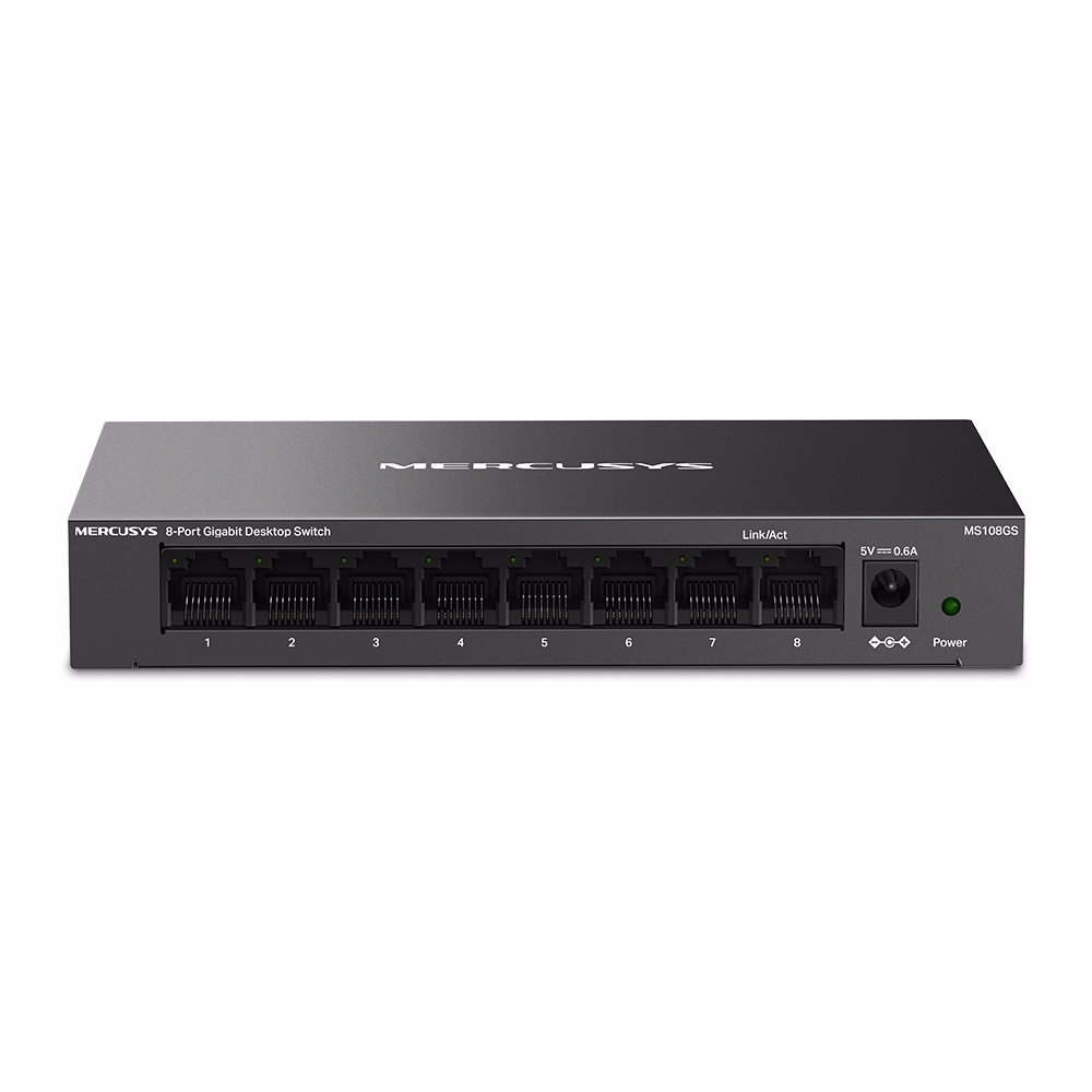 Switch Mercusys MS108GS 8 cổng 1000Mbps