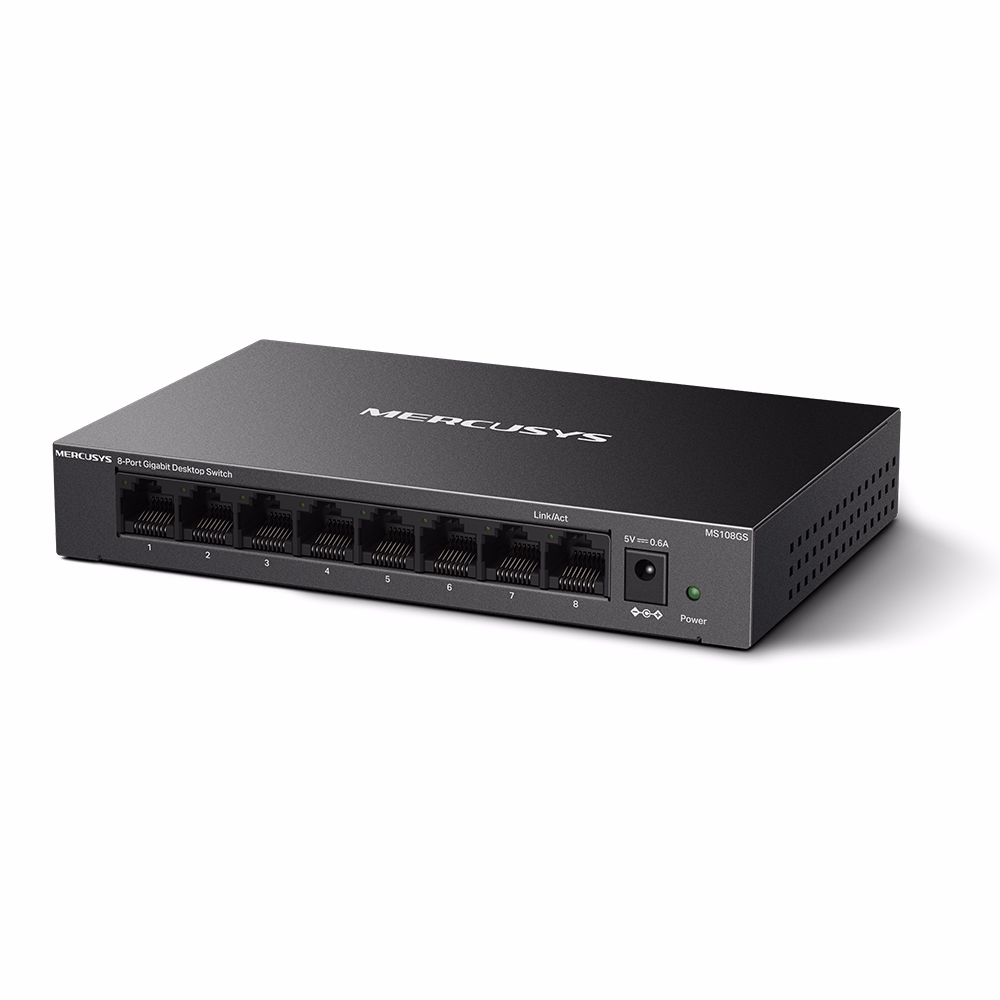 Switch Mercusys MS108GS 8 cổng 1000Mbps